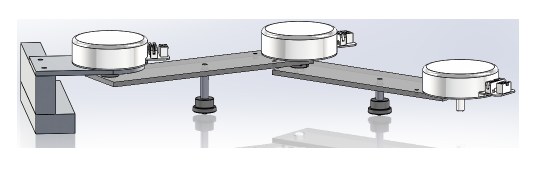 SolidWorks model of the arm